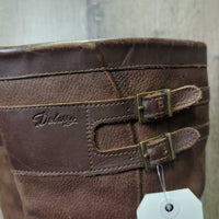 Tall Country Boots *vgc, clean, rubs, scuffs, scratches, faded toes, scraped edges
