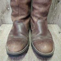 Tall Country Boots *vgc, clean, rubs, scuffs, scratches, faded toes, scraped edges
