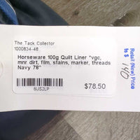 100g Quilt Liner *vgc, mnr dirt, film, stains, marker, threads

