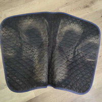 Quilt Jumper Baby Pad *gc, dirt, film, mnr hair, rubs, stains, faded, puckers, pills
