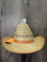Straw Western Hat, string *like new
