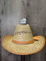 Straw Western Hat, string *like new
