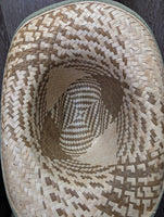Light Straw Western Hat *like new, loose threads & straw
