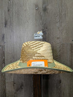 Light Straw Western Hat *like new, loose threads & straw
