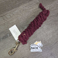 Thin Cotton Lead Rope, snap *vgc/gc, mnr rubs, snags, pills
