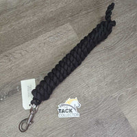 Soft Poly Cotton Lead Rope, snap *vgc/gc, clean?, rubbed, pills, mnr hair, dirt
