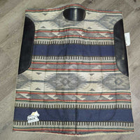 Thick Fleece Lined Western Pad *vgc, clean, mnr clumpy, hair, rubs, puckers, dirt, pills
