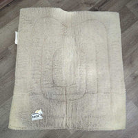 Thick Fleece Lined Western Pad *vgc, clean, mnr clumpy, hair, rubs, puckers, dirt, pills
