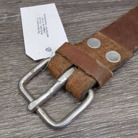 Thin 1.5" Wide Back Cinch *gc, scratches, scrapes, loose keepers

