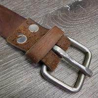 Thin 1.5" Wide Back Cinch *gc, scratches, scrapes, loose keepers
