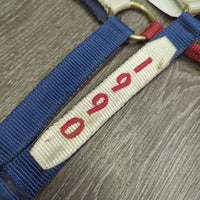 Thick Stiff Nylon Halter "Congress 1990" *vgc, mnr dirt, edge rubs, stains & rubs
