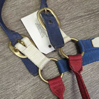 Thick Stiff Nylon Halter "Congress 1990" *vgc, mnr dirt, edge rubs, stains & rubs

