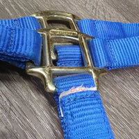 Thick Soft Nylon Halter *vgc, clean, mnr torn tag, dust, dirt, stains & rubs
