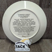"Harvest Gold" #1813/5000 by Georgia Jarvis Decorative Plate *xc
