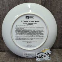 "A Candle in the Wind" Go For Want 1987-1990 by Fred Stone Decorative Plate #22/9500 *xc
