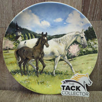 The Austrian Lipizzaner by Susie Whitcombe #297F Decorative Plate *vgc, rubs
