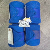 4 Fleece Polos *gc, older, clumpy, v.dirty, hairy, grass?hay
