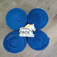 4 Fleece Polos *gc, older, clumpy, v.dirty, hairy, grass?hay
