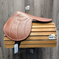 Synthetic? Leather Racing - Exercise Saddle *Like New, mnr dents & dusty underside flaps
