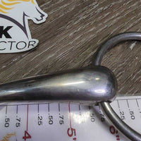 Heavy Thick Loose Ring Snaffle Bit *vgc/gc, clean, scratches, stains, rubs

