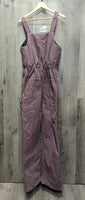 Hvy Canvas Lined Overalls "Cheval Rouge" *gc, mnr stains, clean, faded, holey bottom edges
