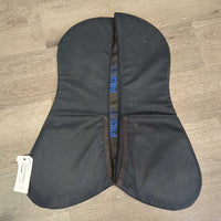 Front Riser Shimmable Half Pad, x2 shims *xc/vgc, clean, v. mnr dirt, faded, rubs, hair
