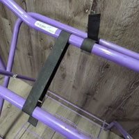 Folding Saddle Rack, Metal Bottom Rack *vgc, scuffs, scratches, rust?
