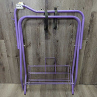 Folding Saddle Rack, Metal Bottom Rack *vgc, scuffs, scratches, rust?
