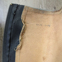 Dress Boots *gc, rubs, scuffs, unstitched seams, scratches, cracked edges
