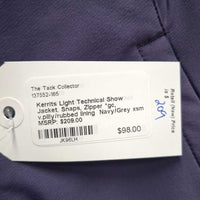 Light Technical Show Jacket, Snaps, Zipper *gc, v.pilly/rubbed lining
