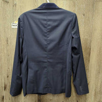 Mesh Lined Show Jacket, Velvet Collar *vgc
