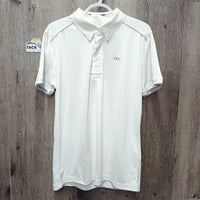 MENS Polo Shirt, 1/2 Button Up *xc/like new
