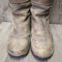 Tall Country Boots, Top Lace *gc, rubs, faded, scuffs, scratches, dirty, scrapes

