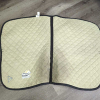 Quilt Jumper Baby Pad *gc, clean, faded, mnr hair, rubs, pills, threads, loose stitching
