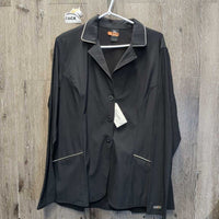 Technical Show Jacket, Zipper, Snaps *vgc, clean, mnr seam puckers & hair
