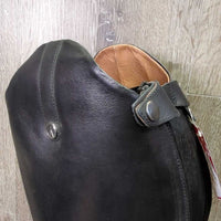 Field Boots, Zips *like new, Sticky/Stiff Zips, older, mnr scratches
