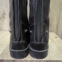 Field Boots, Zips *like new, Sticky/Stiff Zips, older, mnr scratches
