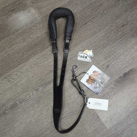 Foam Padded Leather Crupper, adj, tags *new, scratches, cracked & splitting foam
