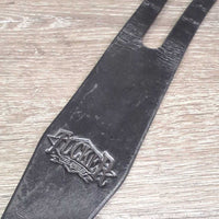 Foam Padded Leather Crupper, adj, tags *new, scratches, cracked & splitting foam
