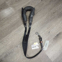Foam Padded Leather Crupper, adj *gc, clean, creased/folded, scratches, cracked, dusty
