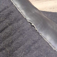 Wool Endurance Pad, wear leathers *gc, v. hairy, dirt, film, rubs, mnr unstitched, dents, scrapes
