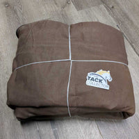 Hvy Canvas Felt Lined Rain Sheet - Winter Blanket, 2 legs *like new, clean, older
