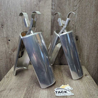 Field Boots, Pull On, 2x Metal Forms *vgc/xc, mnr scratches, rubs & scrapes
