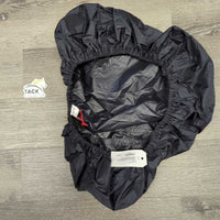 Waterproof Nylon Saddle Cover, stirrup slots *xc, wpf, creases, mnr scuffs, residue/dirt?
