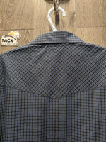 MENS LS Western Shirt, Snaps

