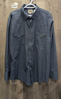 MENS LS Western Shirt, Snaps
