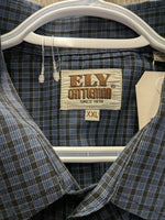 MENS LS Western Shirt, Snaps
