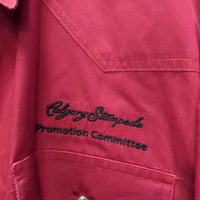 LS Western Shirt "Calgary Stampede", Snaps *xc, mnr hairy & seam puckers
