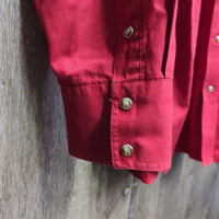 LS Western Shirt "Calgary Stampede", Snaps *xc, mnr hairy & seam puckers
