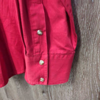LS Western Shirt "Calgary Stampede", Snaps *xc, mnr hairy & seam puckers
